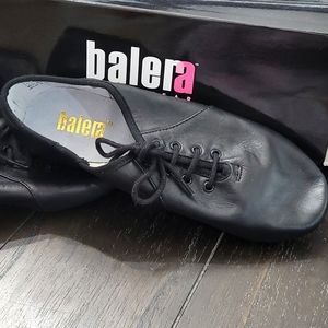 Black Lace up Jazz Shoe